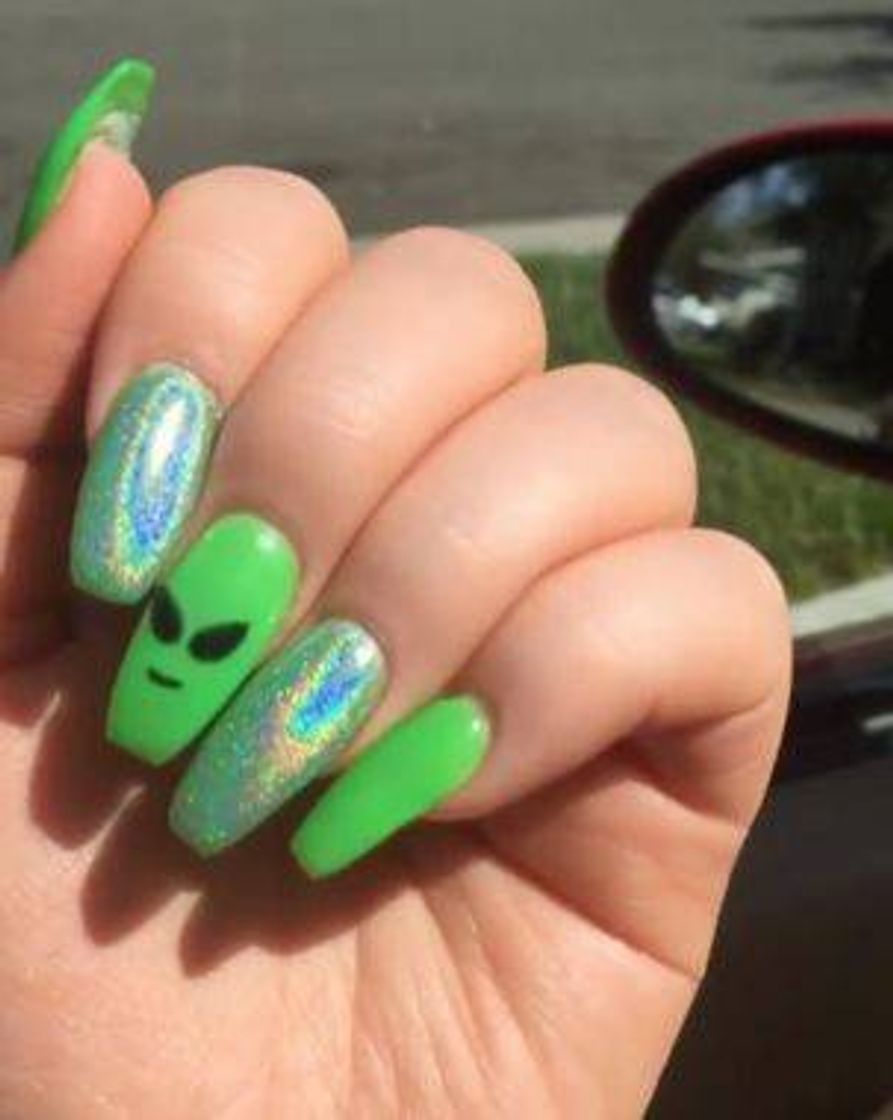 Fashion Unhas verdes