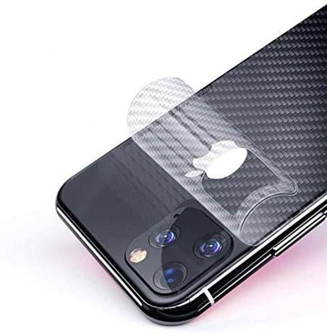 Moda Película Traseira Skin Fibra Carbono Iphone 11 Tela 6.1