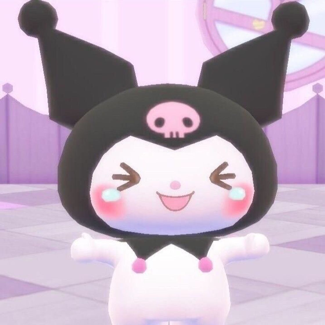 Fashion icon da kuromi de sanrio 