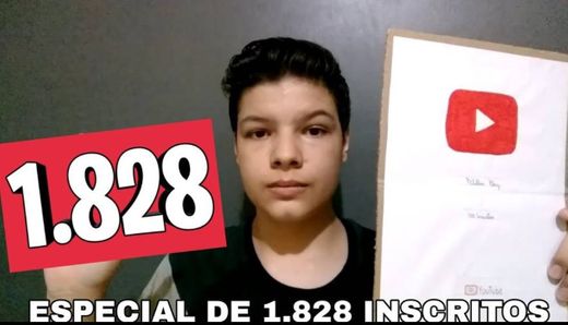ESPECIAL DE 1.828 INSCRITOS... - YouTube