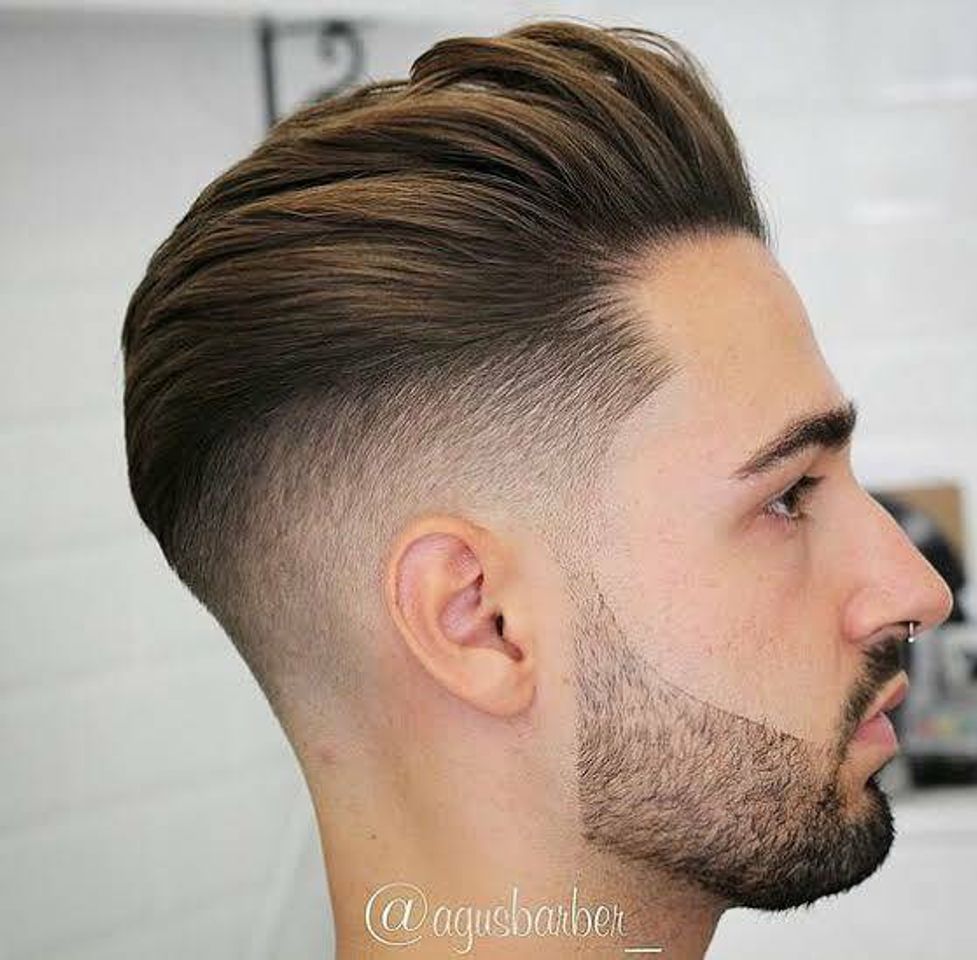 Fashion Um corte de cabelo Masculino 