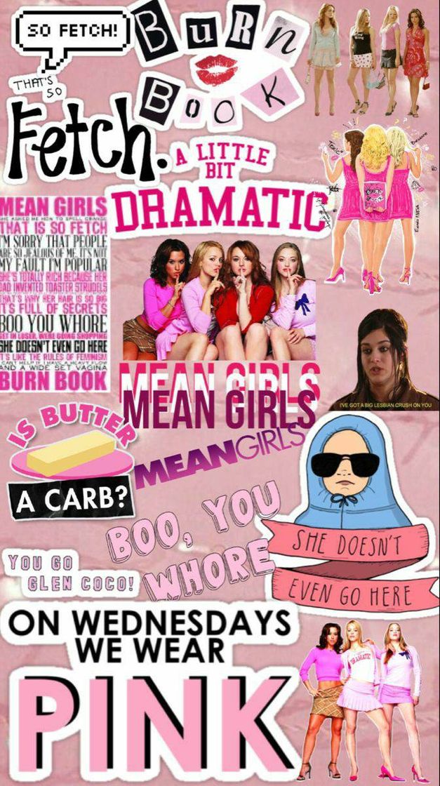 Moda Wallpaper Mean Girls 