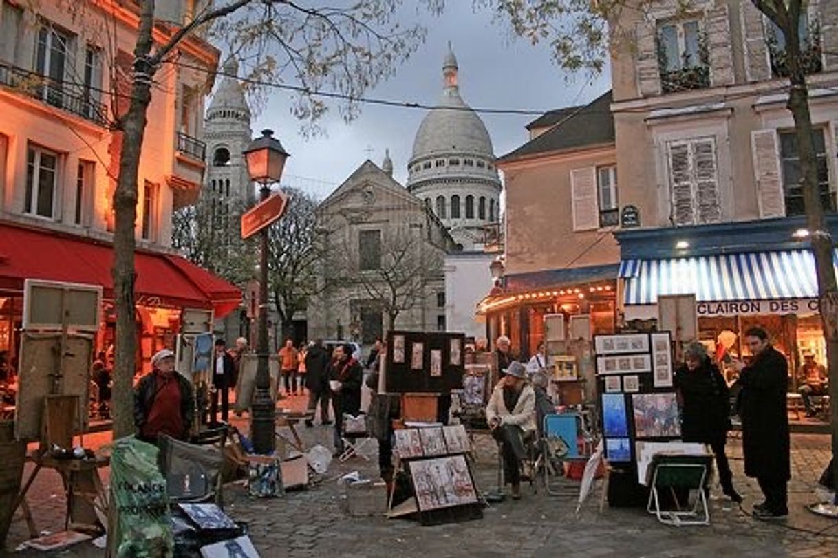 Lugar Place du Tertre 