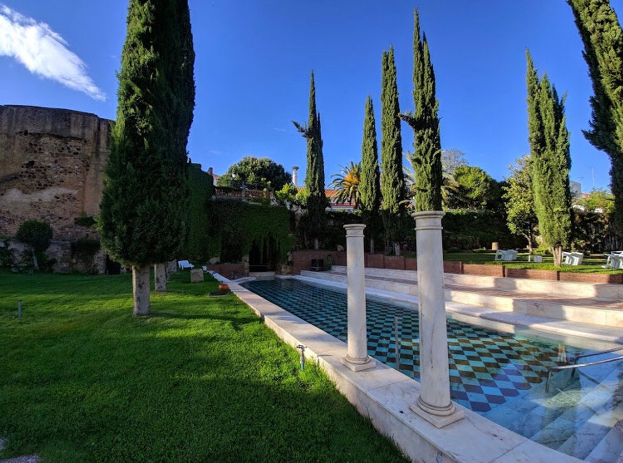 Lugares Termas romanas en alange + restaurante y vistas 