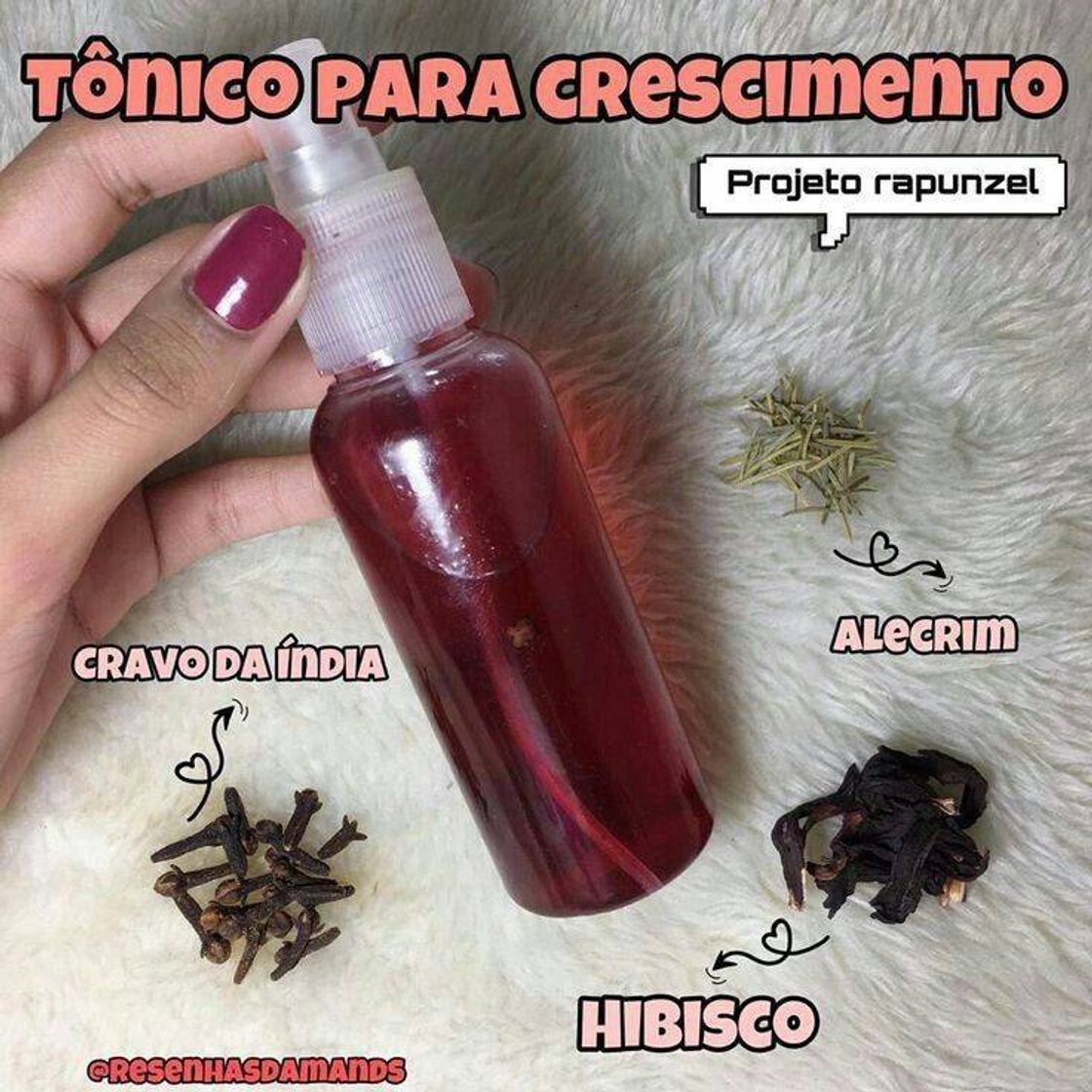 Moda Tônico para o cabelo