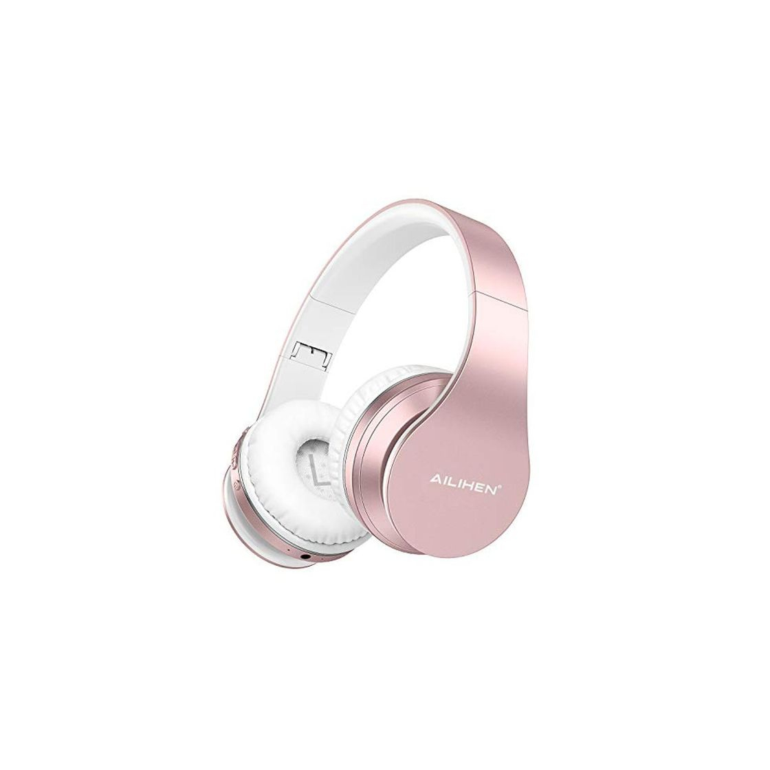 Social AILIHEN A80 Audífonos Inalámbricos Bluetooth 5.0 Plegables sobre Oreja con Micrófono Hi-Fi