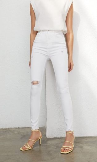 Jeans blancos 