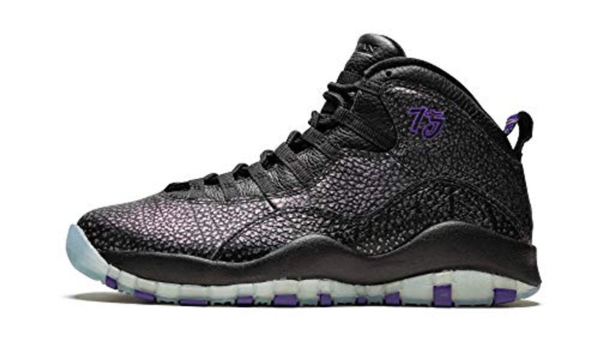 Fashion Nike Air Jordan Retro 10, Zapatillas de Baloncesto para Hombre, Negro