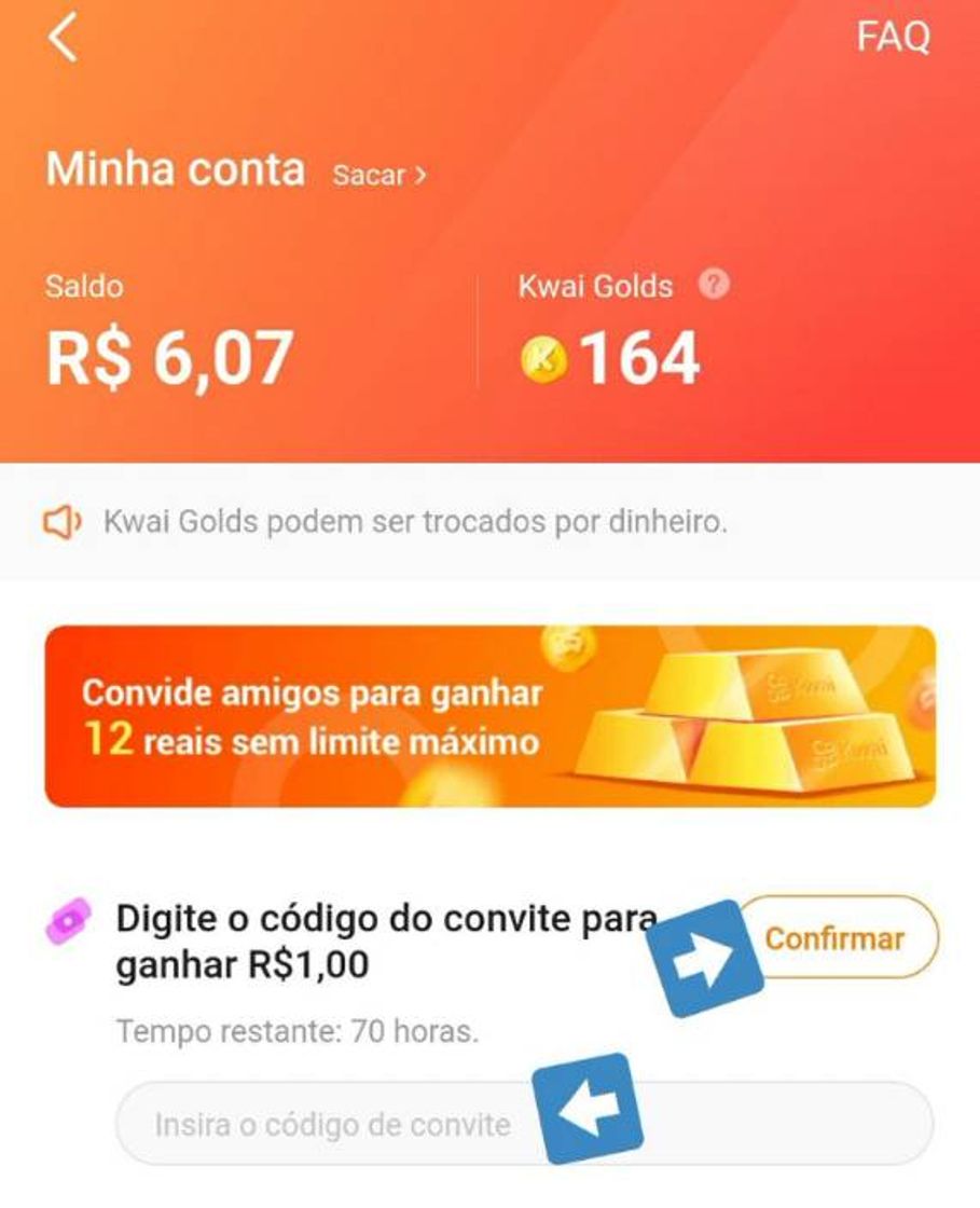 App Kwai, ganhar dinheiro assistindo vídeo 