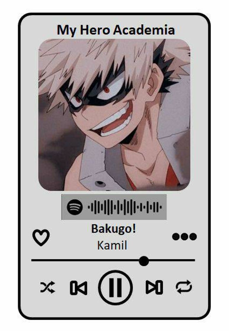 Moda BNHA - Bakugo...