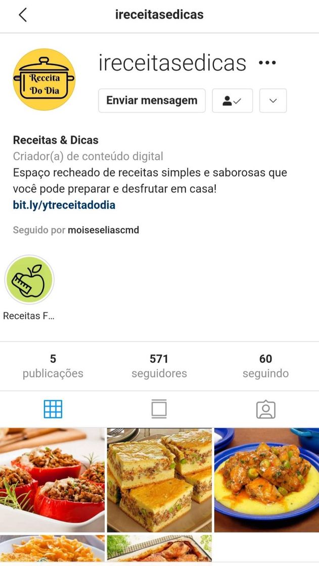 Moda RECEITAS E DICAS 