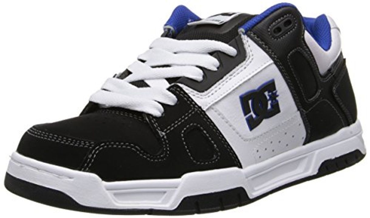 Moda DC Shoes Stag, Zapatillas de Estar por casa para Hombre, White