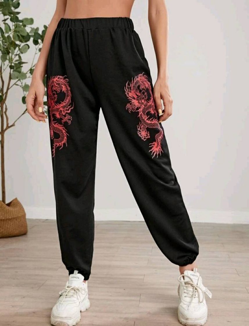 Moda Calça serpente shein