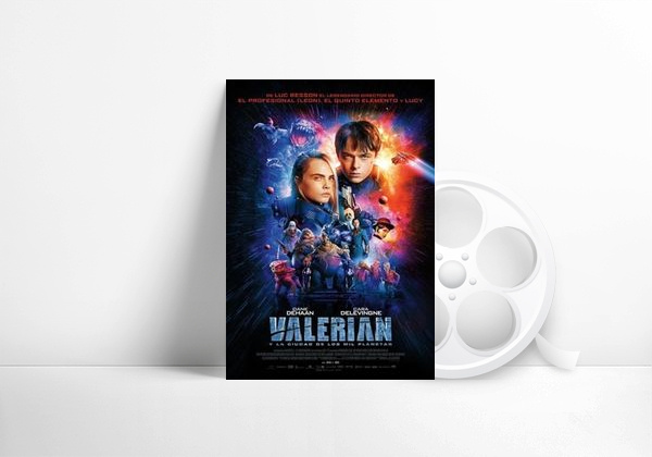 Película Valerian y la ciudad de los mil planetas