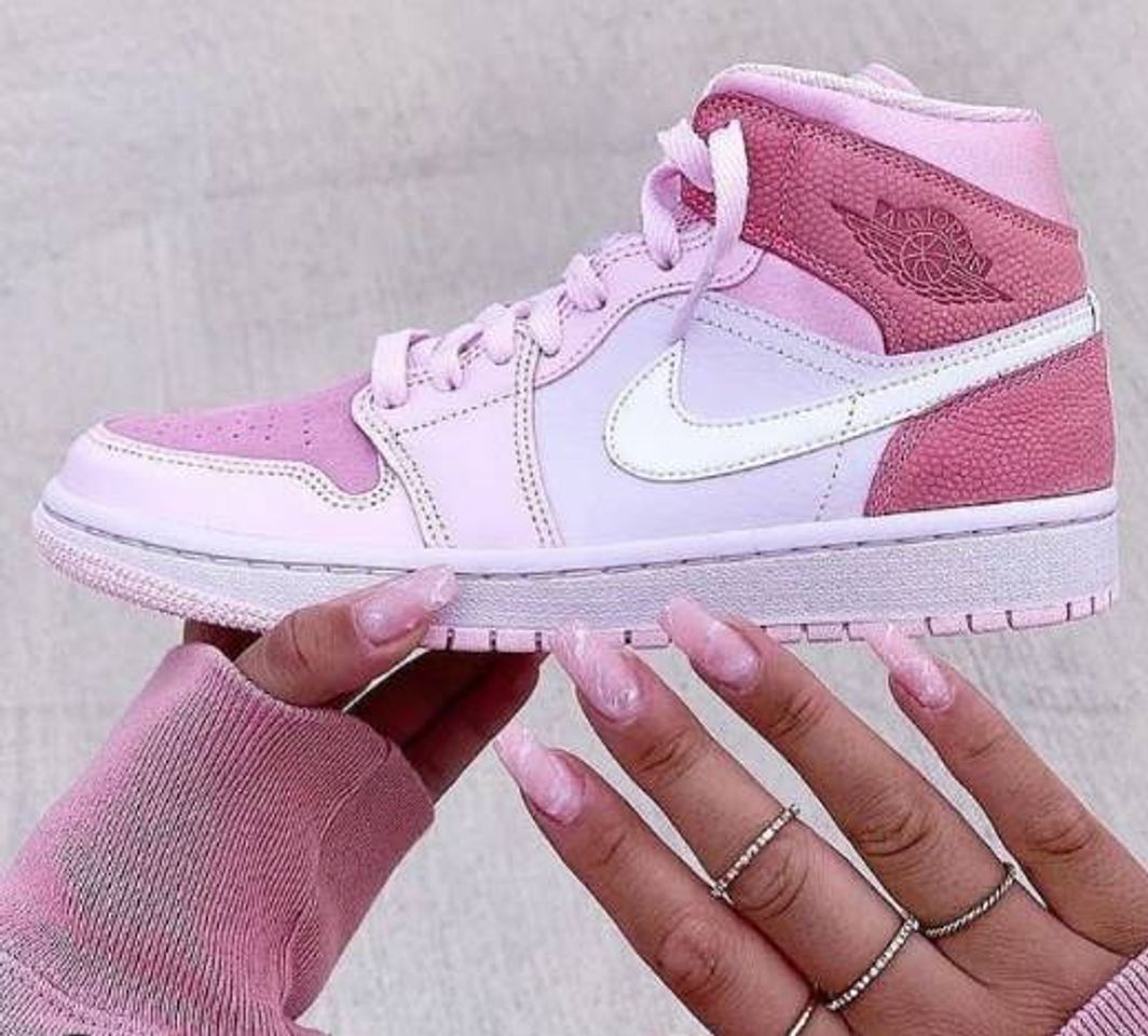 Fashion NIKE AIR JORDAN 1 MID DIGITAL PINK

