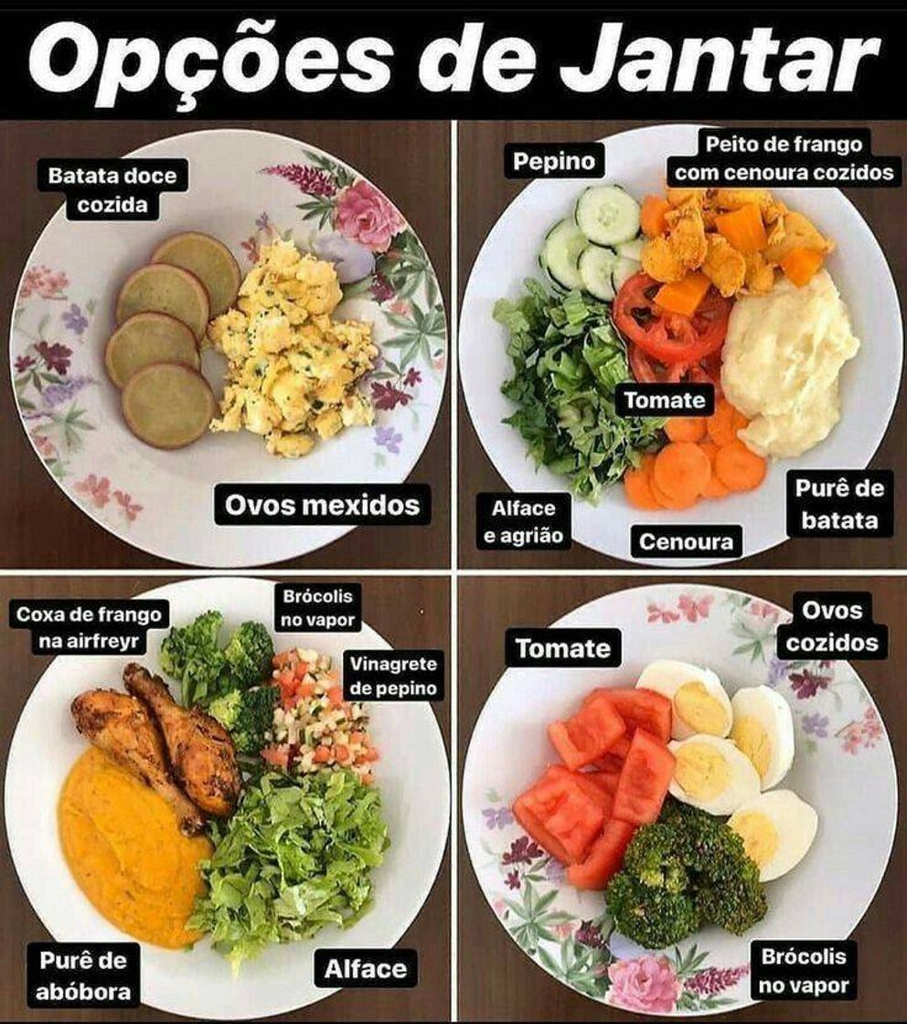 Moda opções para vc jantar