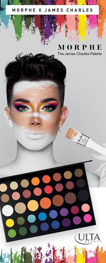 Beauty Morphe James Charles Paleta de arte