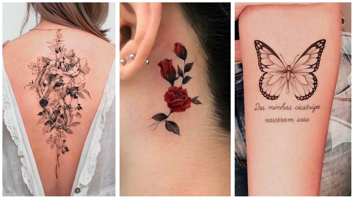 Moda Tatuagens femininas 🔥