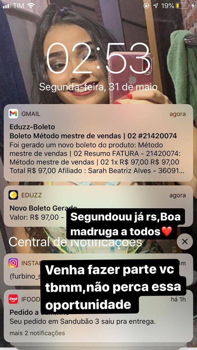 Moda  Resultados em apenas 1 mês trabalhando com o marketing 