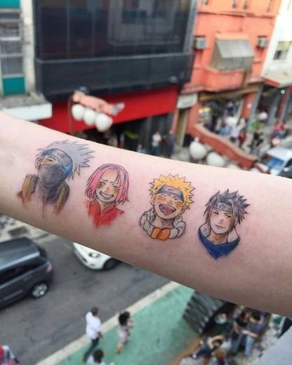 Melhores Ideias de Tatuagens do naruto em 2020 