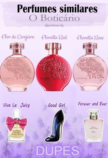 Perfumes similares 