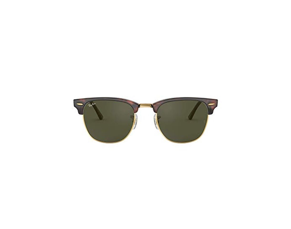 Moda Ray-Ban Clubmaster - Gafas de sol para hombre, Marrón