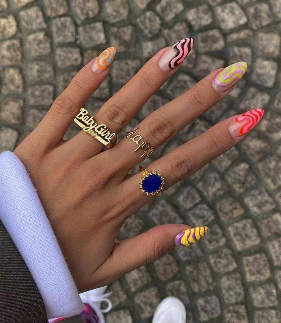 Moda inspiração de unhas