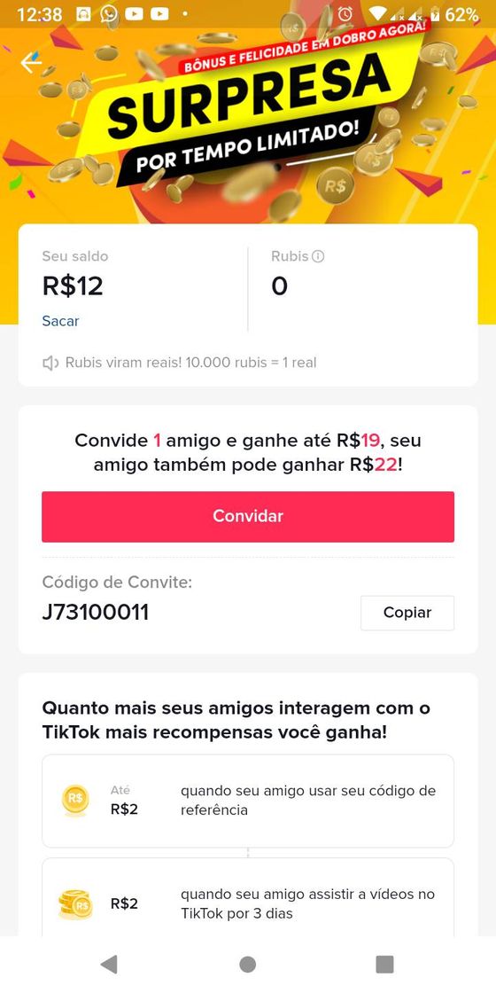 Fashion Usem meu código do tiktok