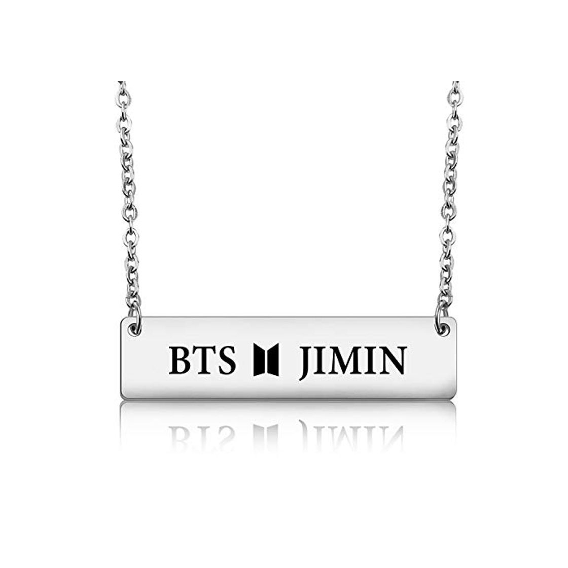 Fashion BTS Necklace Bar Necklace BTS Love Yourself BTS ARMY Jewelry Engraved BTS