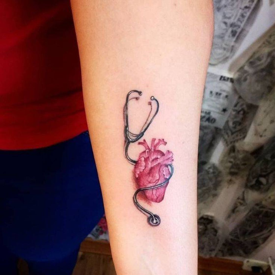 Moda Tatuagem pra quem ama anatomia😍 