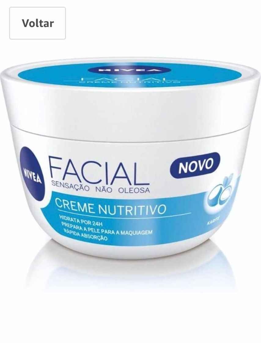 Moda Nivea creme facial nutritivo 