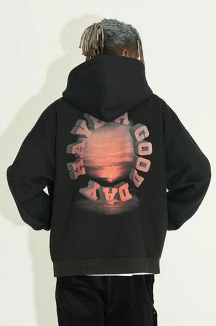 Fashion Sudadera Atardecer Circular