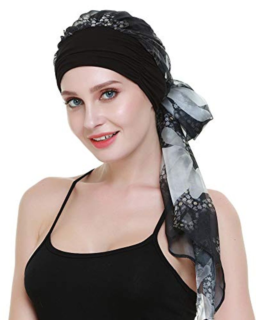 Fashion FocusCare Headwraps Bufandas para los Pacientes de quimioterapia el cáncer Las Mujeres Sombreros Cap Regalos para la pérdida de Cabello