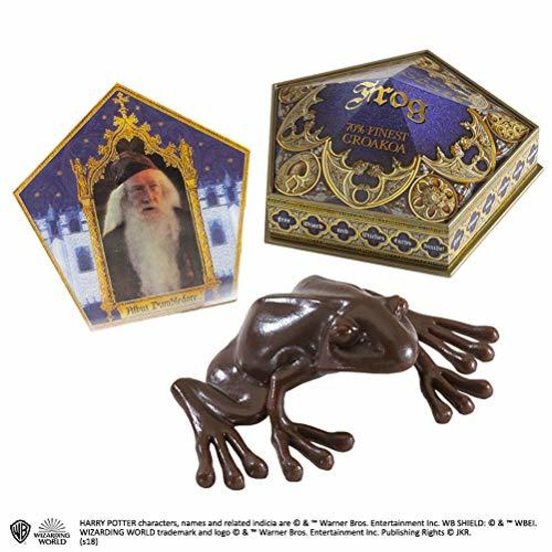 Products Noble Collection Chocolate Frog Prop Replica