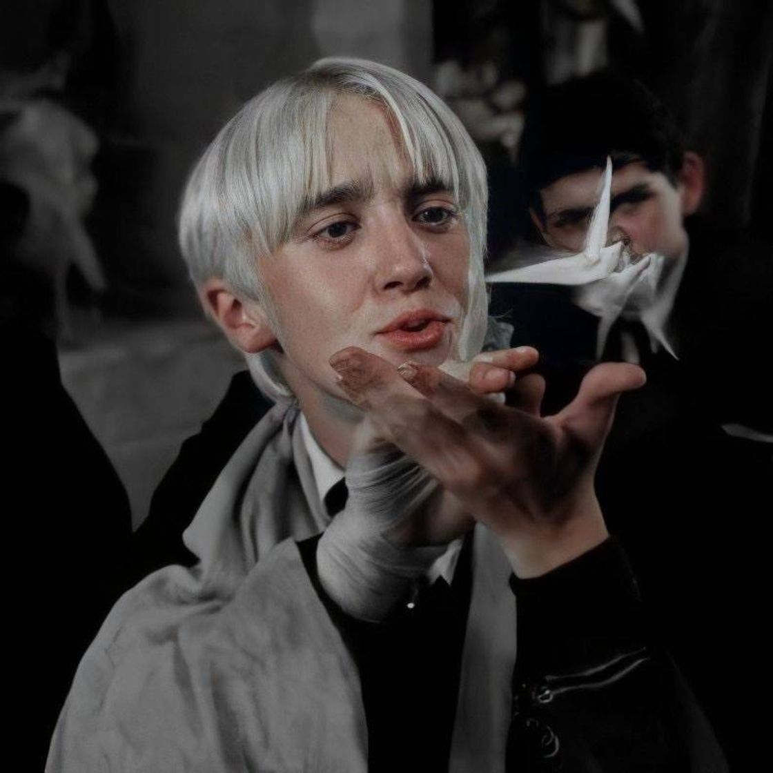 Fashion Tom Felton como Draco Malfoy