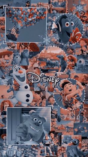 Papel de parede Disney 💙🧡