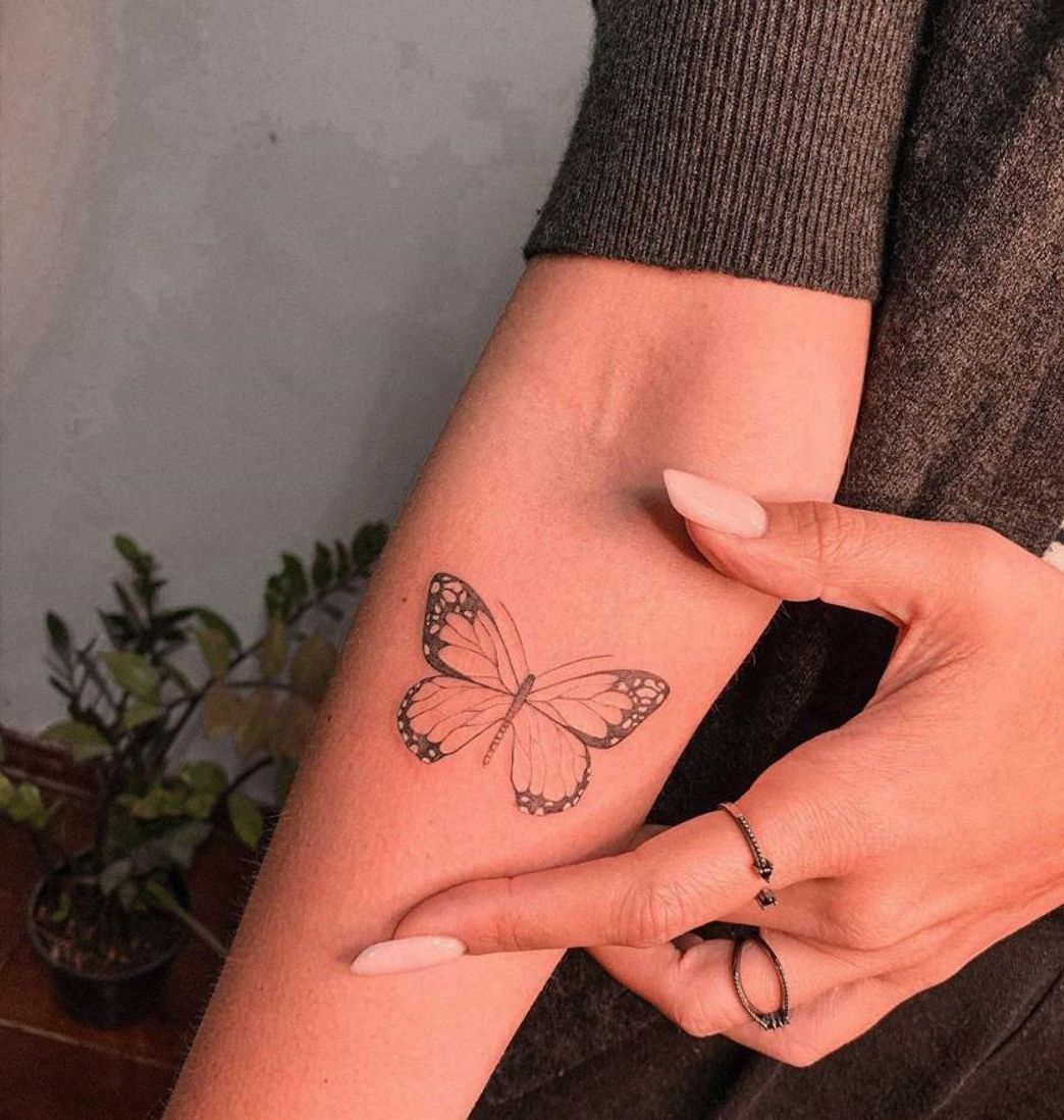 Moda Tatuagem borboleta