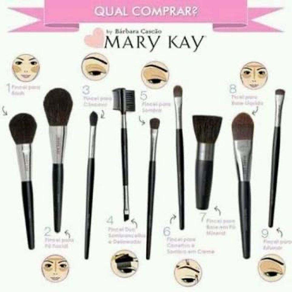 Fashion Kit de pincéis Mary Kay ✨