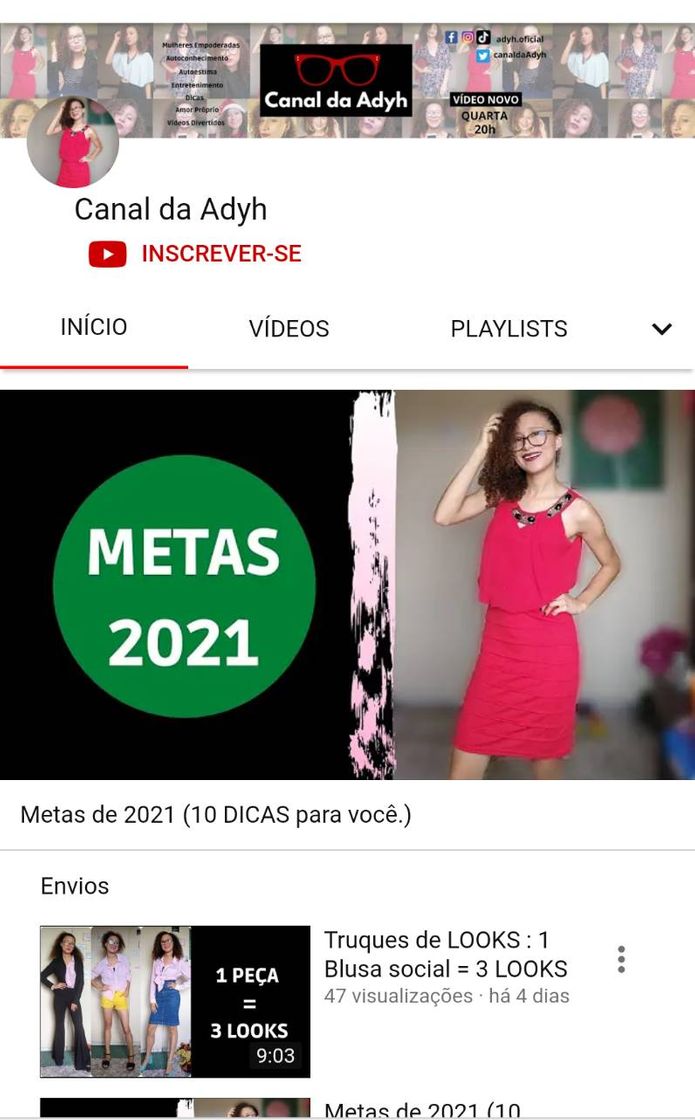 Social Canal no YouTube 