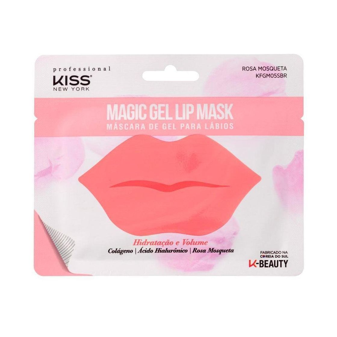 Fashion Máscara para Lábios Kiss NY - Magic Gel Mask -