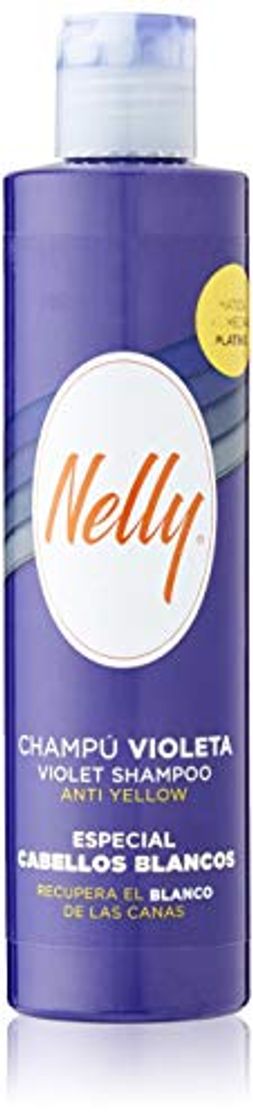 Beauty Nelly Champú Cabellos Blancos - 6 Recipientes de 250 ml - Total