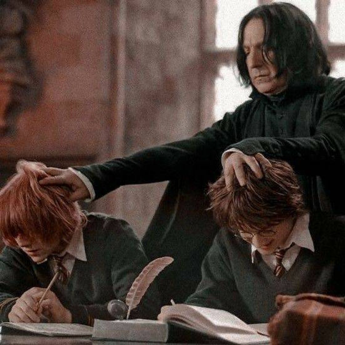 Fashion Snape, Ron e Harry