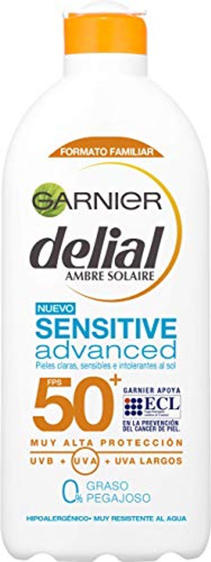 Belleza Garnier Delial Sensitive Advance, Filtro solar corporal