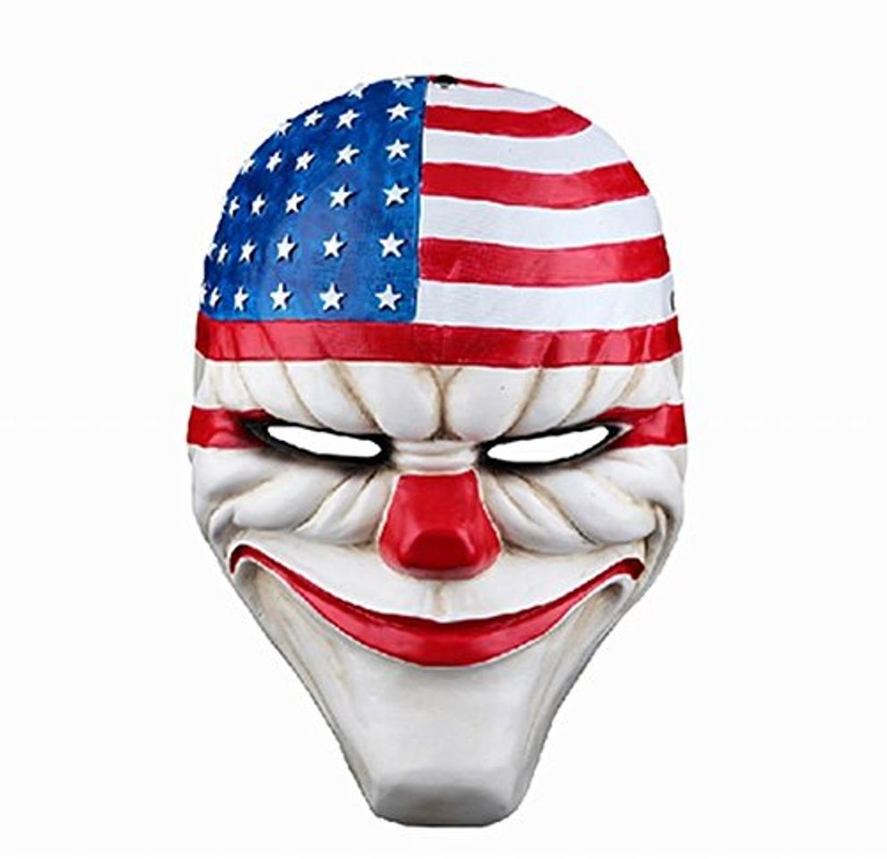 Productos Online Payday 2 Dallas máscara Heist Joker Disfraz Props Collection Cosplay Máscara se vende por bestlife