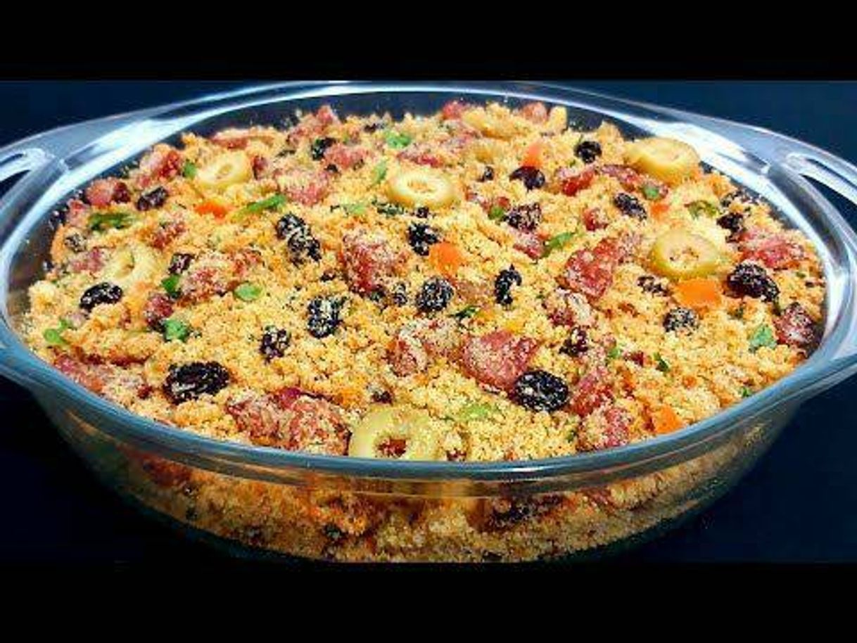 Social 🥓🍲FAROFA COM CALABRESA E BACON😋😋😋😋🧡 