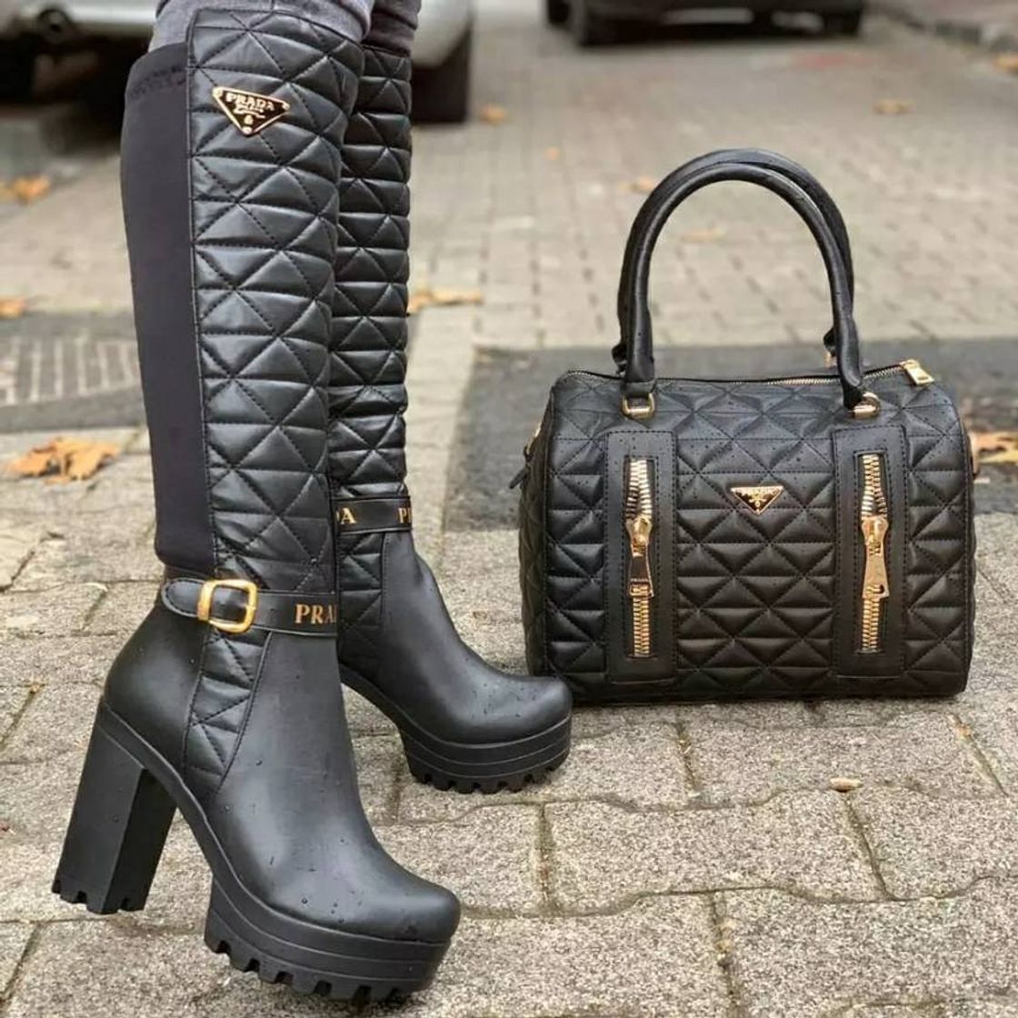 Moda 👢🦋🤎BOTA PRADA🤎🦋👢