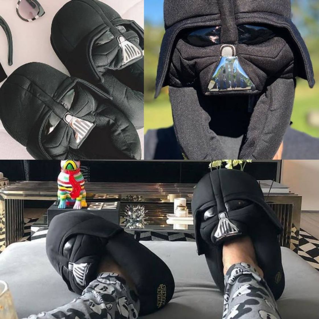 Fashion Pantufa DARTh VADER 🖤