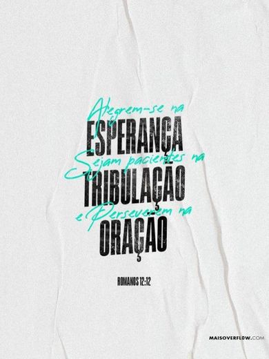 palavra de Deus, romanos 12:12