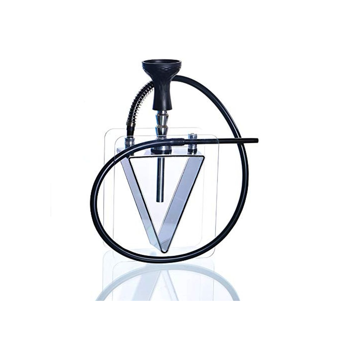 YONGCHY Tubos Árabe acrílico Hookah Shisha narguile Conjunto Agua Nargile de la cachimba de la Manguera de carbón Titular Fumar Shisha Regalos Party Accessories