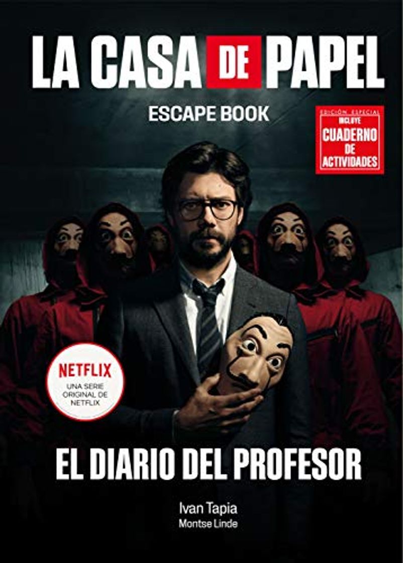 Libros La casa de papel. Escape book EDICIÓN ESPECIAL: El diario del Profesor